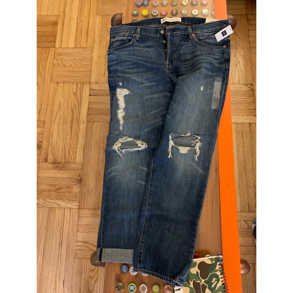 GAP relaxed boyfriend jeans